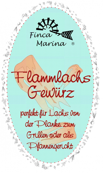 Flammlachs Gewürz 130g